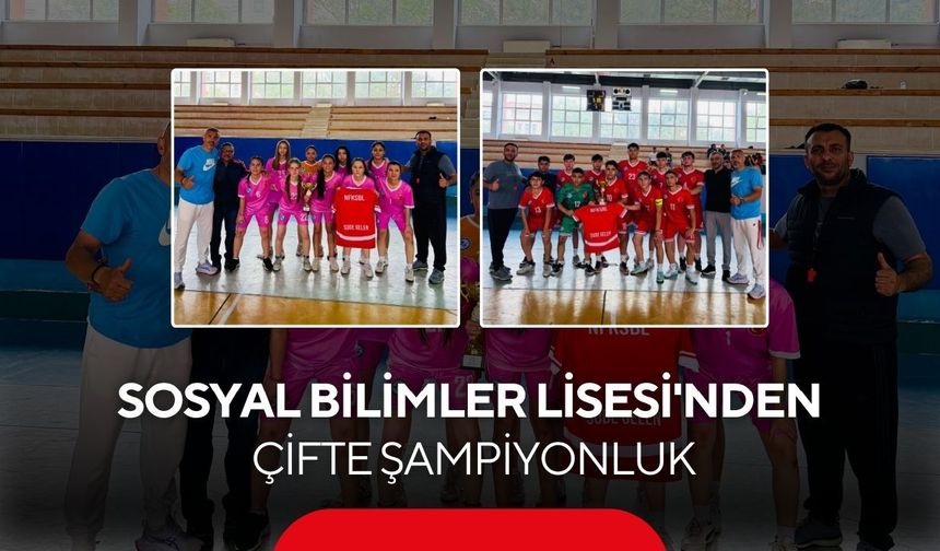 Salihli’de Sude'yi unutmadılar, çifte şampiyon oldular