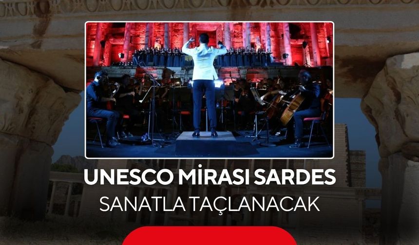 Salihli’de Sardes Antik Kenti’nde Carmina Burana rüzgarı esecek