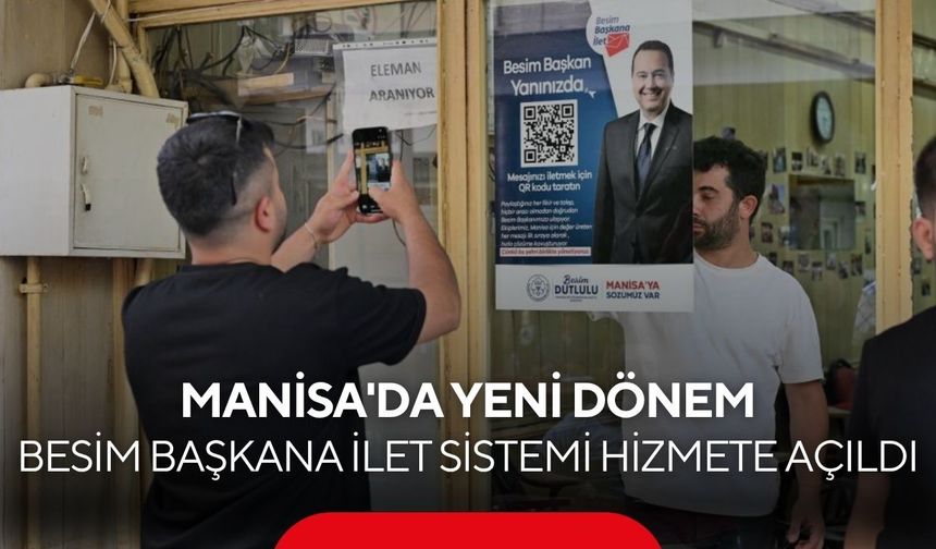 Başkan Besim Dutlulu'ndan dijital hamle! 'Besim Başkana İlet' kullanıma sunuldu...
