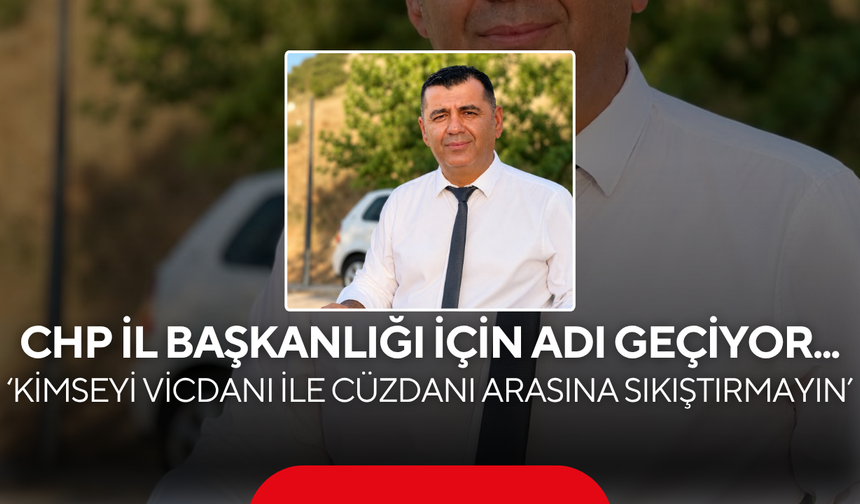 CHP’li Engin Uzun, Yunusemre Belediye Başkanı Semih Balaban'ı eleştirdi.... 'Belediye emekçilerini cüzdanlarıyla vicdanları arasında sıkıştırmayın'