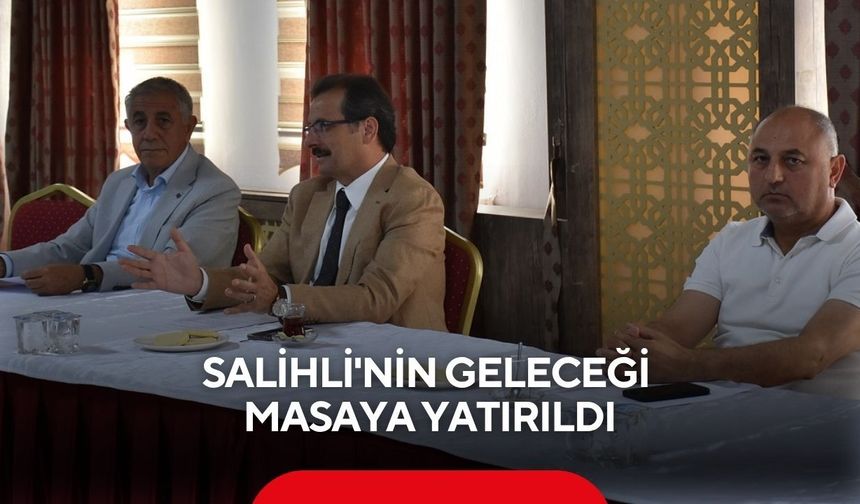 Salihli'de Kültür ve Sanat Vakfı için kritik toplantı
