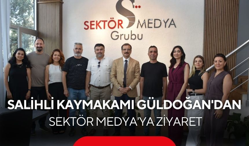 Salihli Kaymakamı Güldoğan, gazetecileri unutmadı