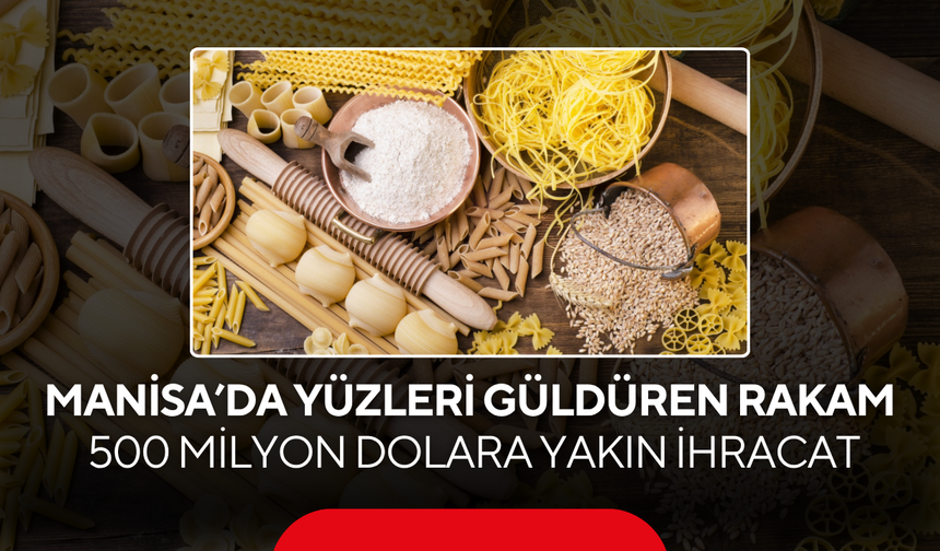 Manisa'dan 6 Ayda 492,7 Milyon Dolarlık Tarım İhracatı