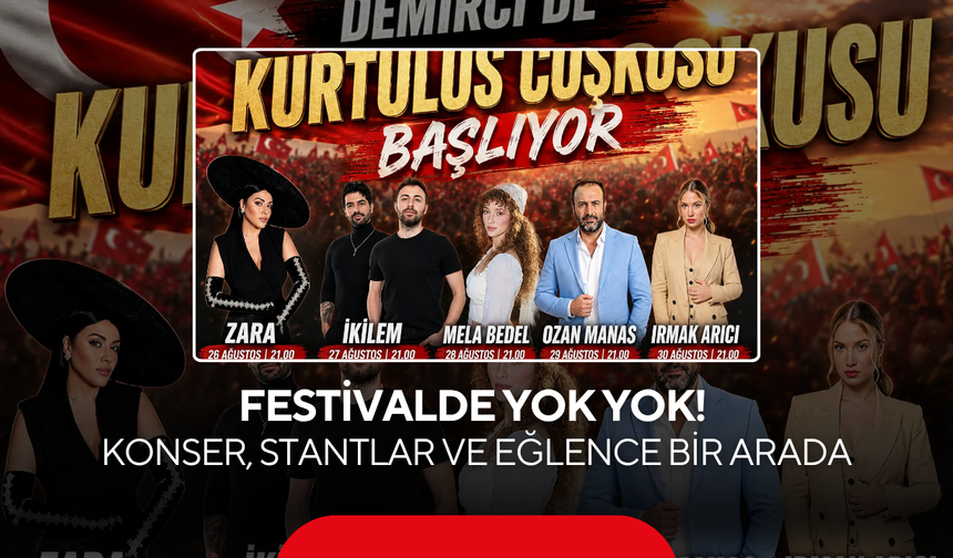 Konser, Stantlar ve Eğlence Bir Arada