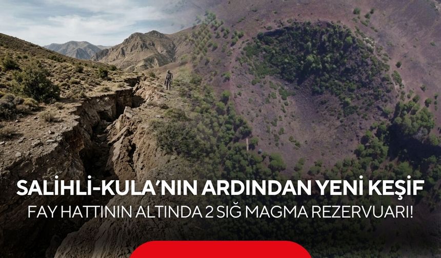 Magma araştırmalarında yeni bulgular: Salihli-Kula Jeopark Alanı’ndan sonra gözler o bölgede