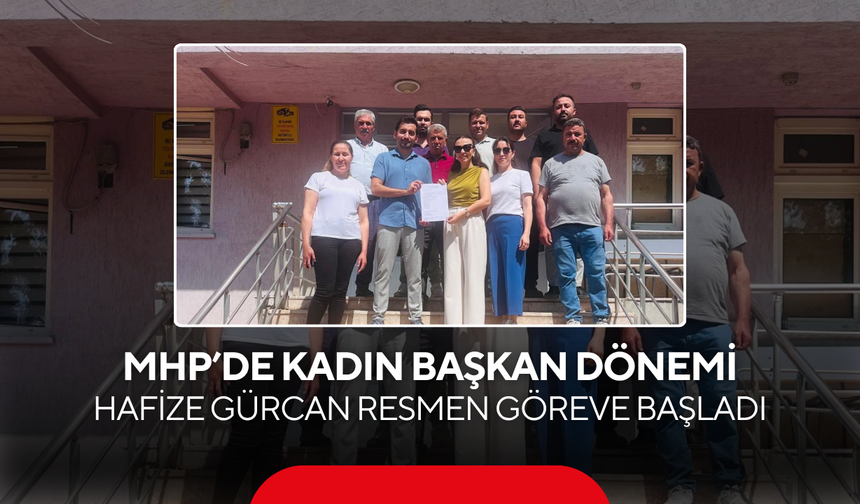 MHP’de Kadın Başkan Dönemi... Hafize Gürcan Resmen Göreve Başladı