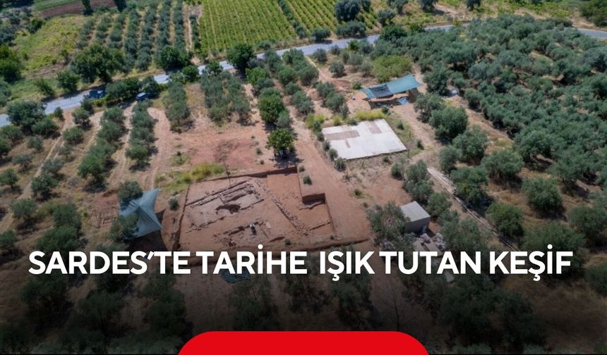 Sardes’te tarihe ışık tutan keşif! 2 bin 500 yıllık ekmek gün yüzüne çıkarıldı