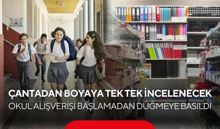 Velileri yakından ilgilendiriyor! Bakanlık düğmeye bastı: Kırtasiye ürünleri tek tek inceleniyor