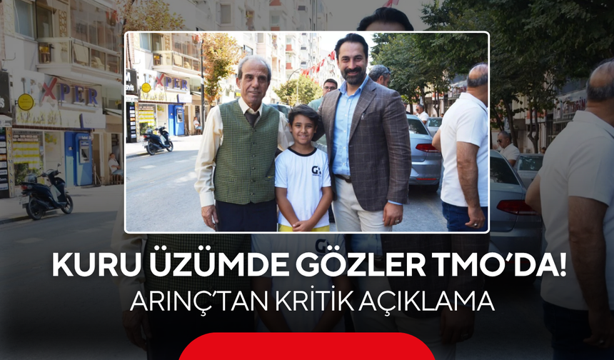 Arınç, Manisa'da konuştu... 'Üreticimizi üzmeyecek bir seviyede açıklama yapılacağını düşünüyorum'