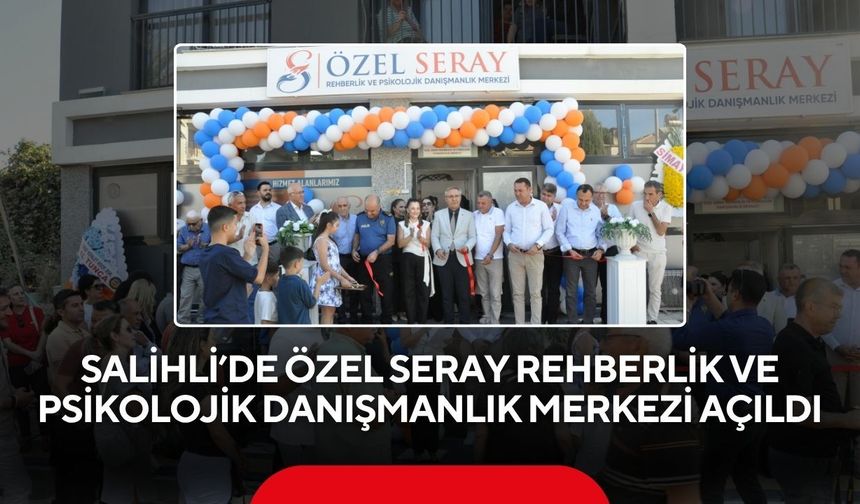 Salihli’de yeni bir merkez daha kapılarını açtı: Çocuk ve gençlere özel destek
