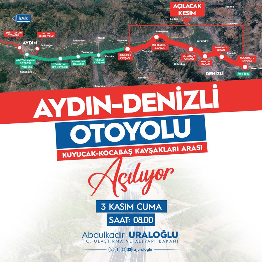 aydin-denizli-otoyol