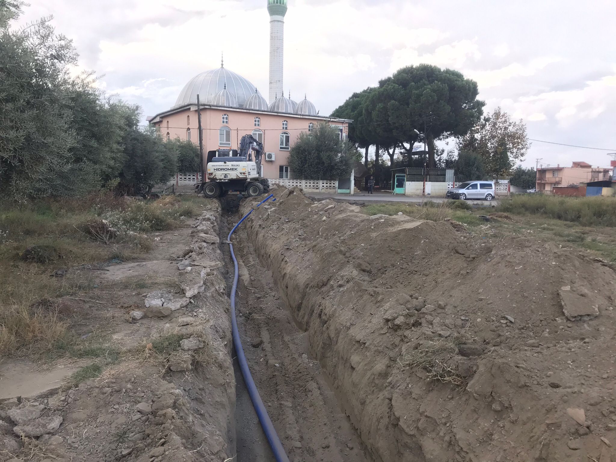 Salihli Sanayi Sitesi’nin İçme Suyu Hattı Yenilendi (2)