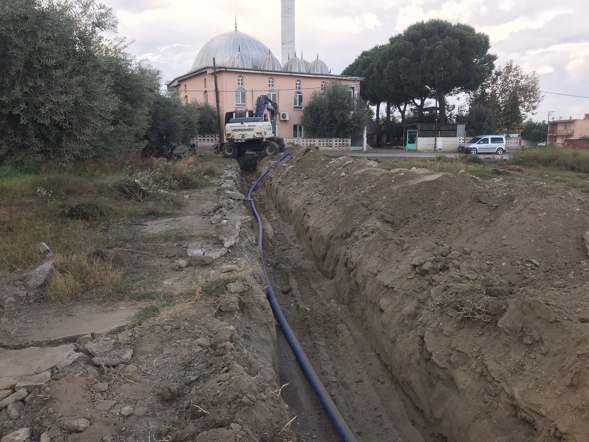 Salihli Sanayi Sitesi’nin İçme Suyu Hattı Yenilendi (6)