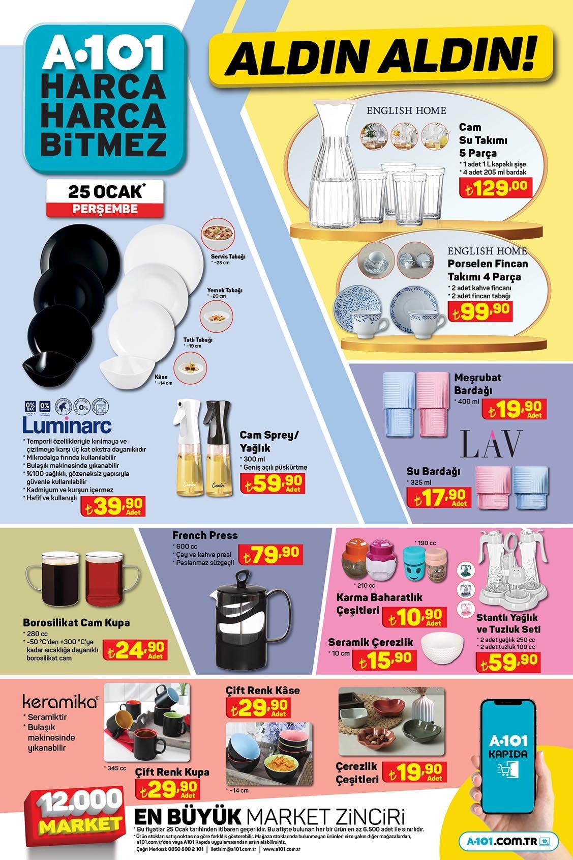 A101 Cam Sprey Yaglik