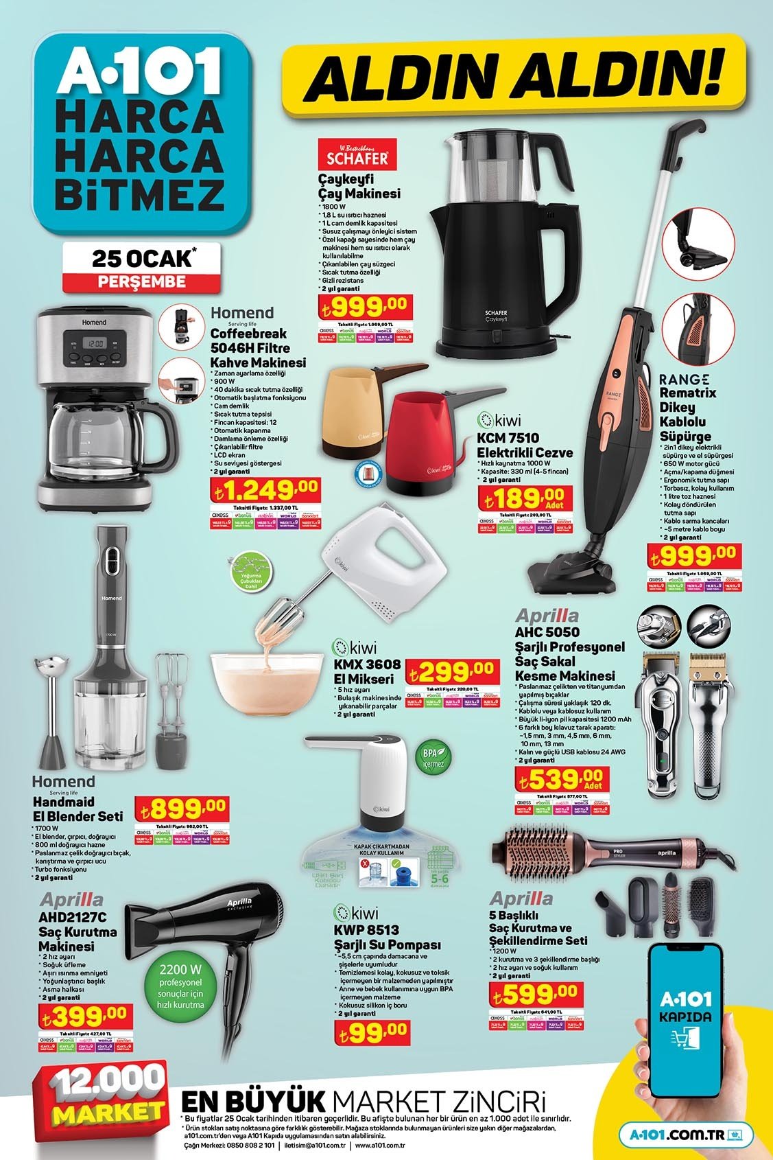 A101 Kucuk Ev Aletleri