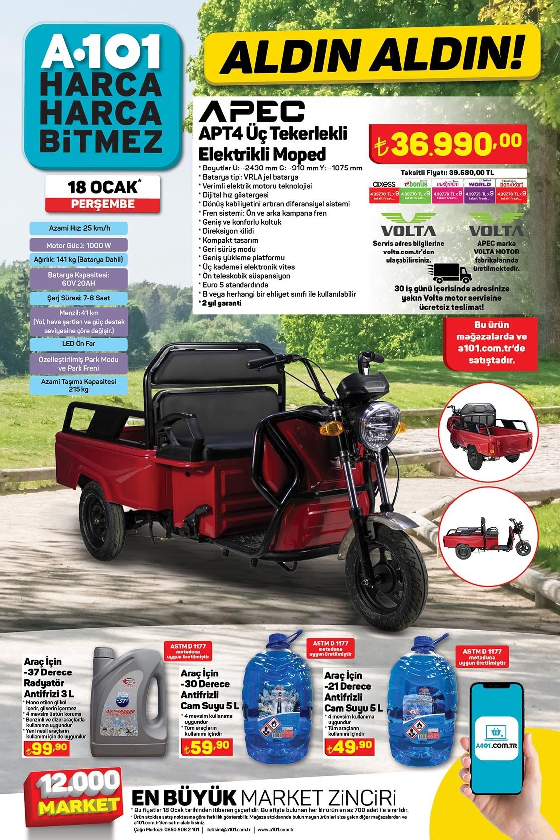 A101 Moped 18 Ocak