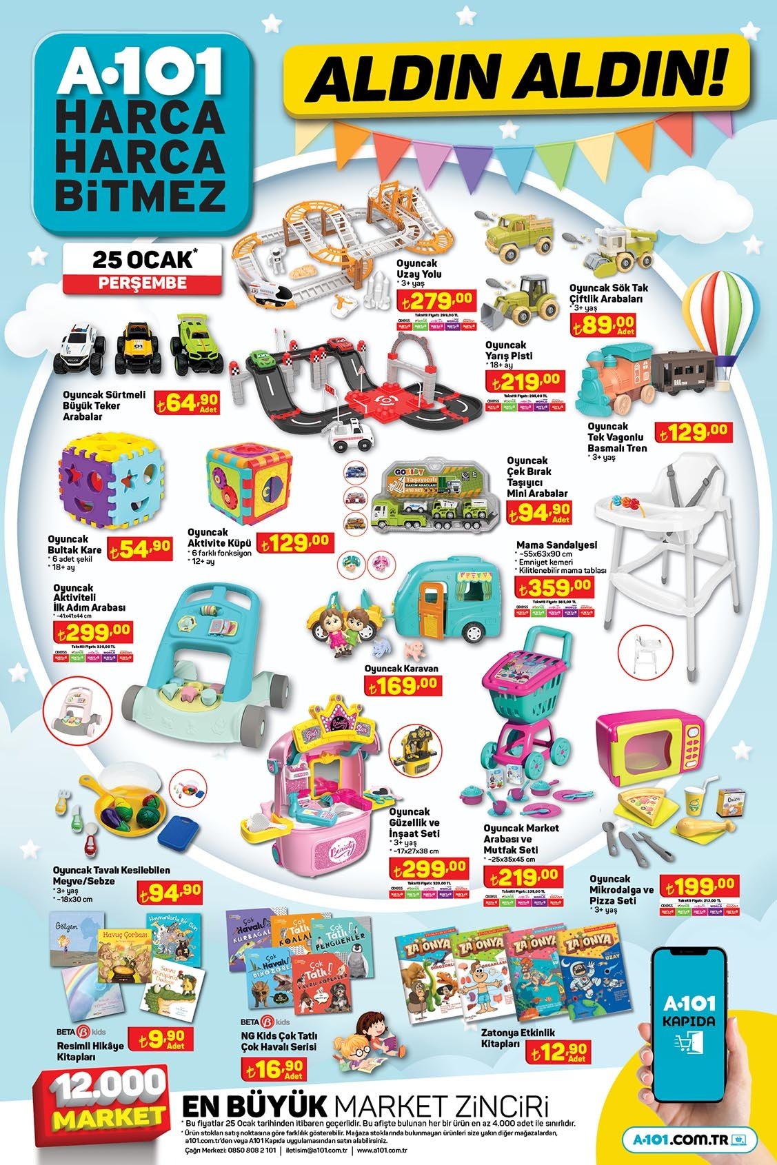 A101 Oyuncaklar 25 Ocak Persembe