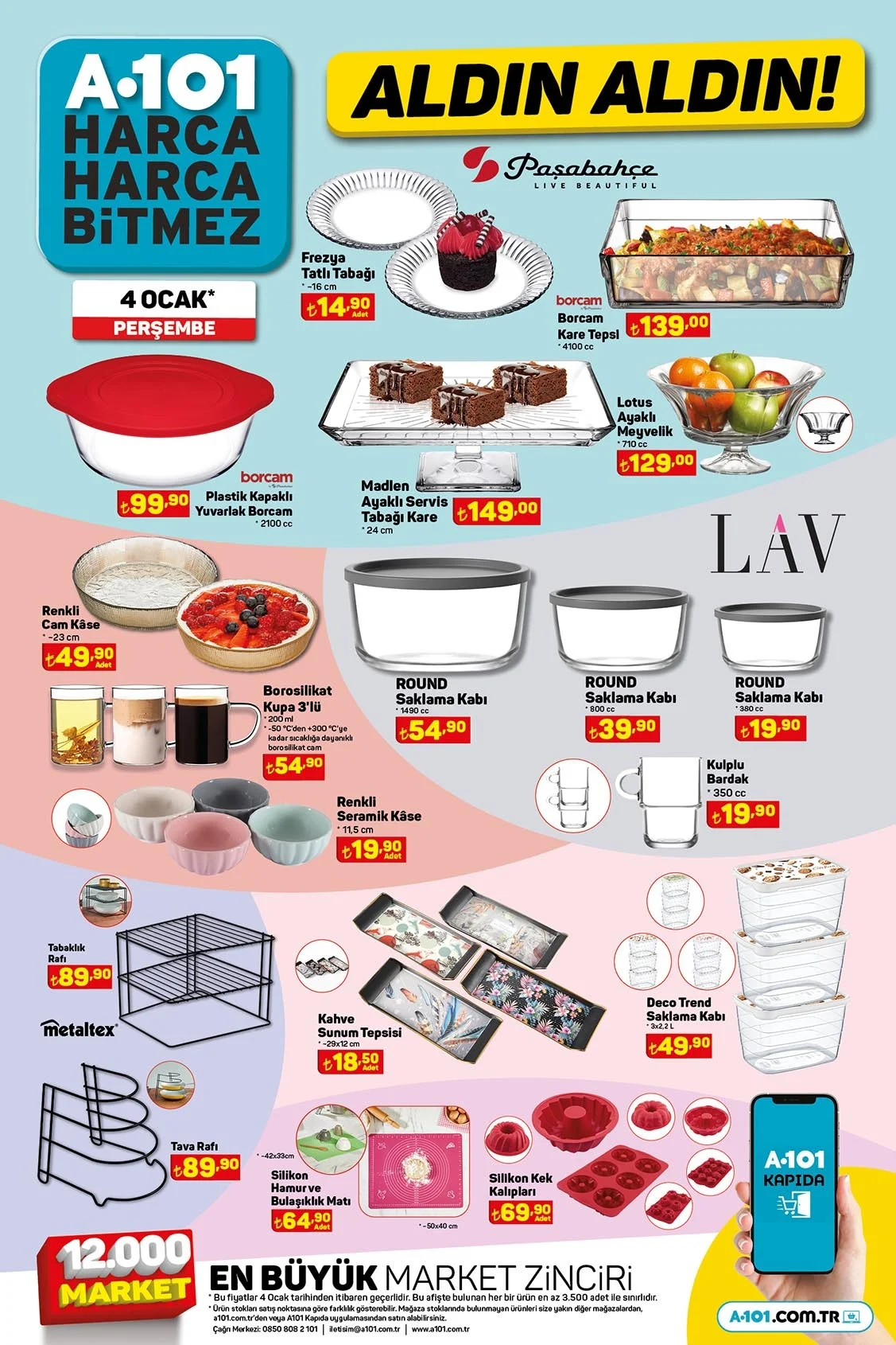 A101 Saklama Kaplari