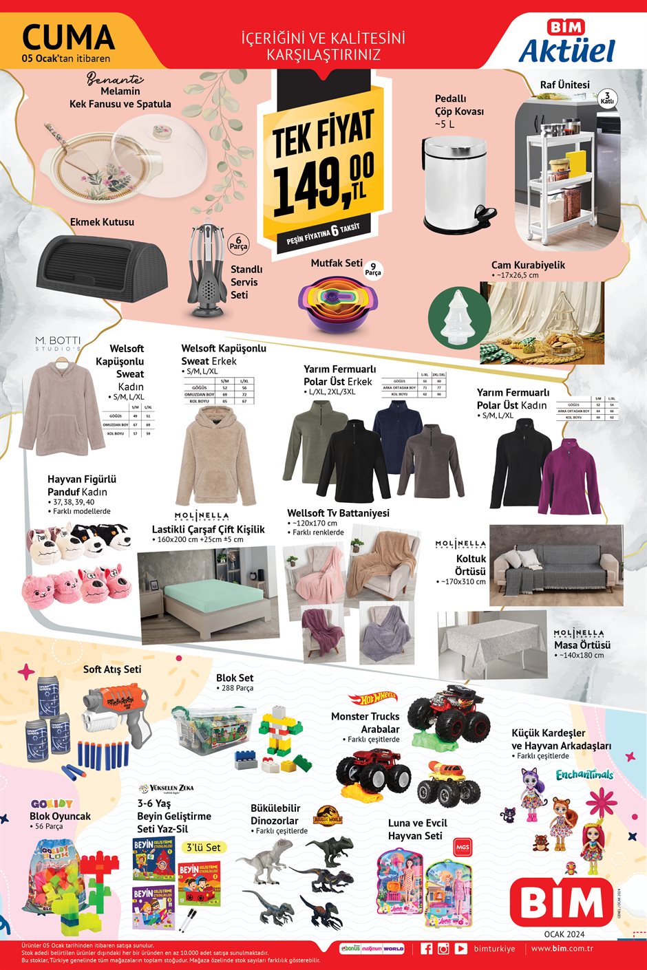 Bim 5 Ocak Katalogu