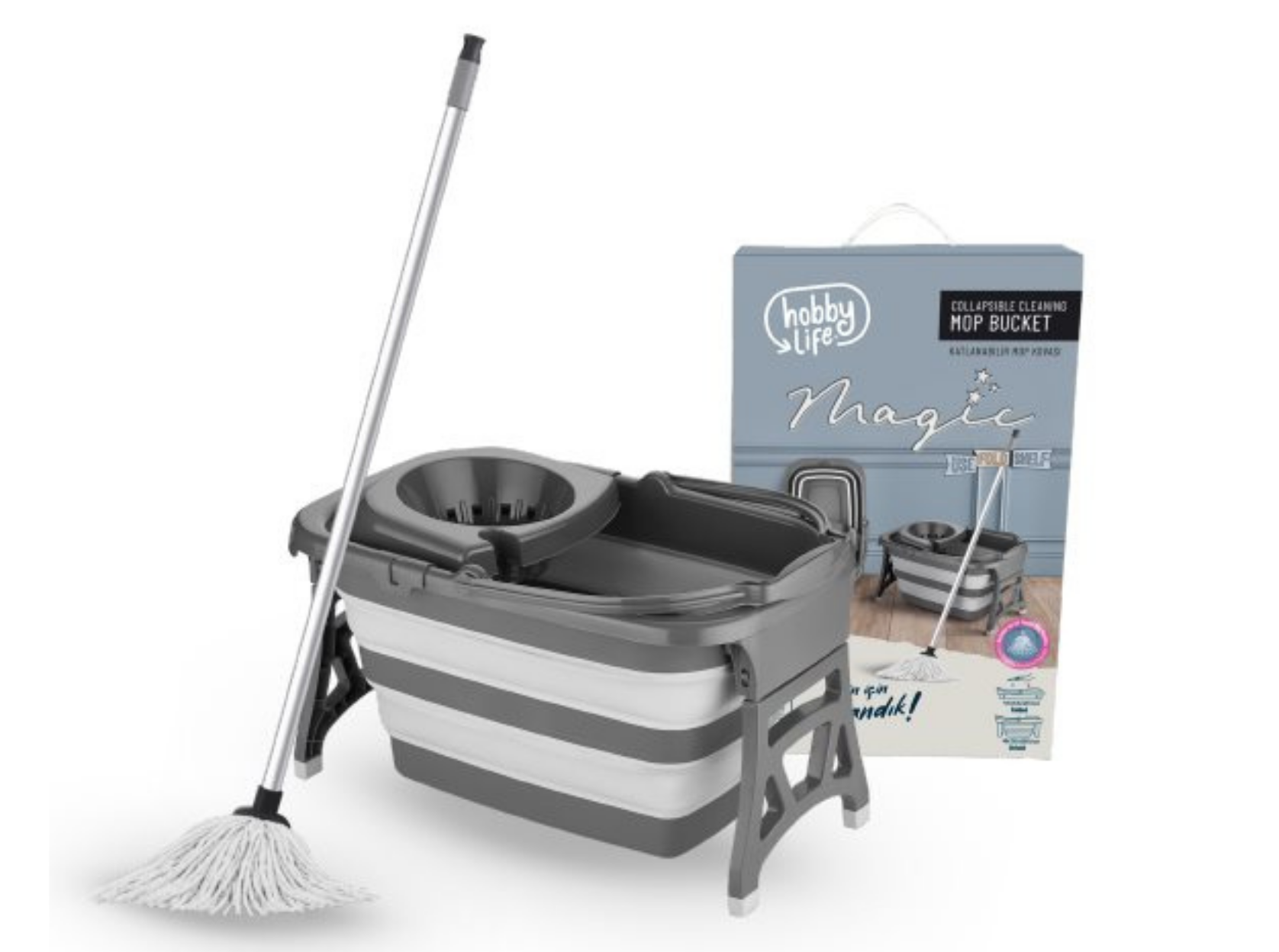 Katlanabilir Temizlik Seti Bim