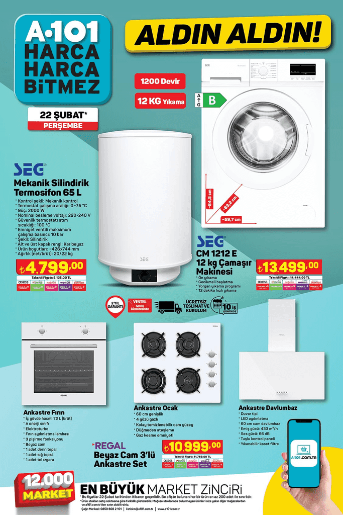 A101 22 Subat Persembe Termosifon