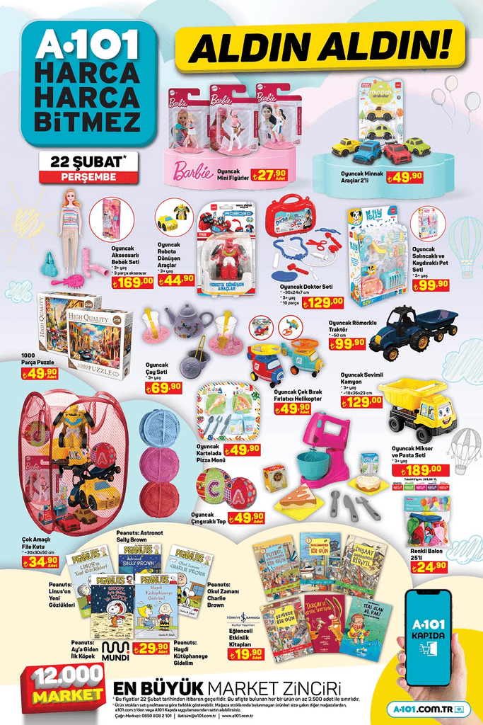A101 22*Subat Oyuncaklar Aktuel Urunler