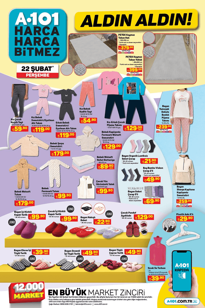 A101 Bebek Urunleri 22 Subat