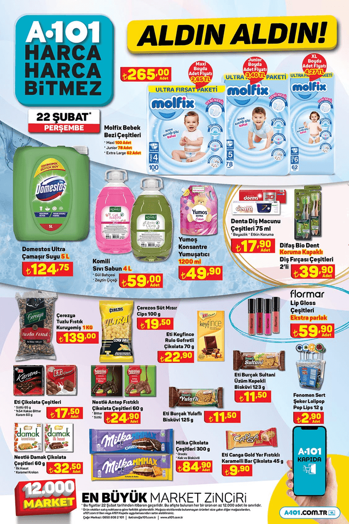 A101 Indirimli Urunler Aktuel 22 Subat