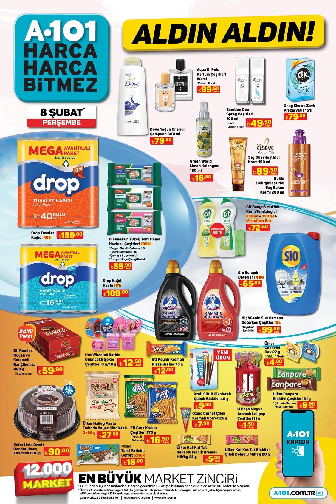 A101 Indirimli Urunleri 8 Subat Aktuel