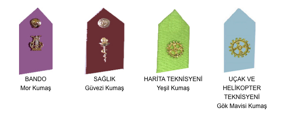 Asker Yaka Isaretleri Renkleri 3