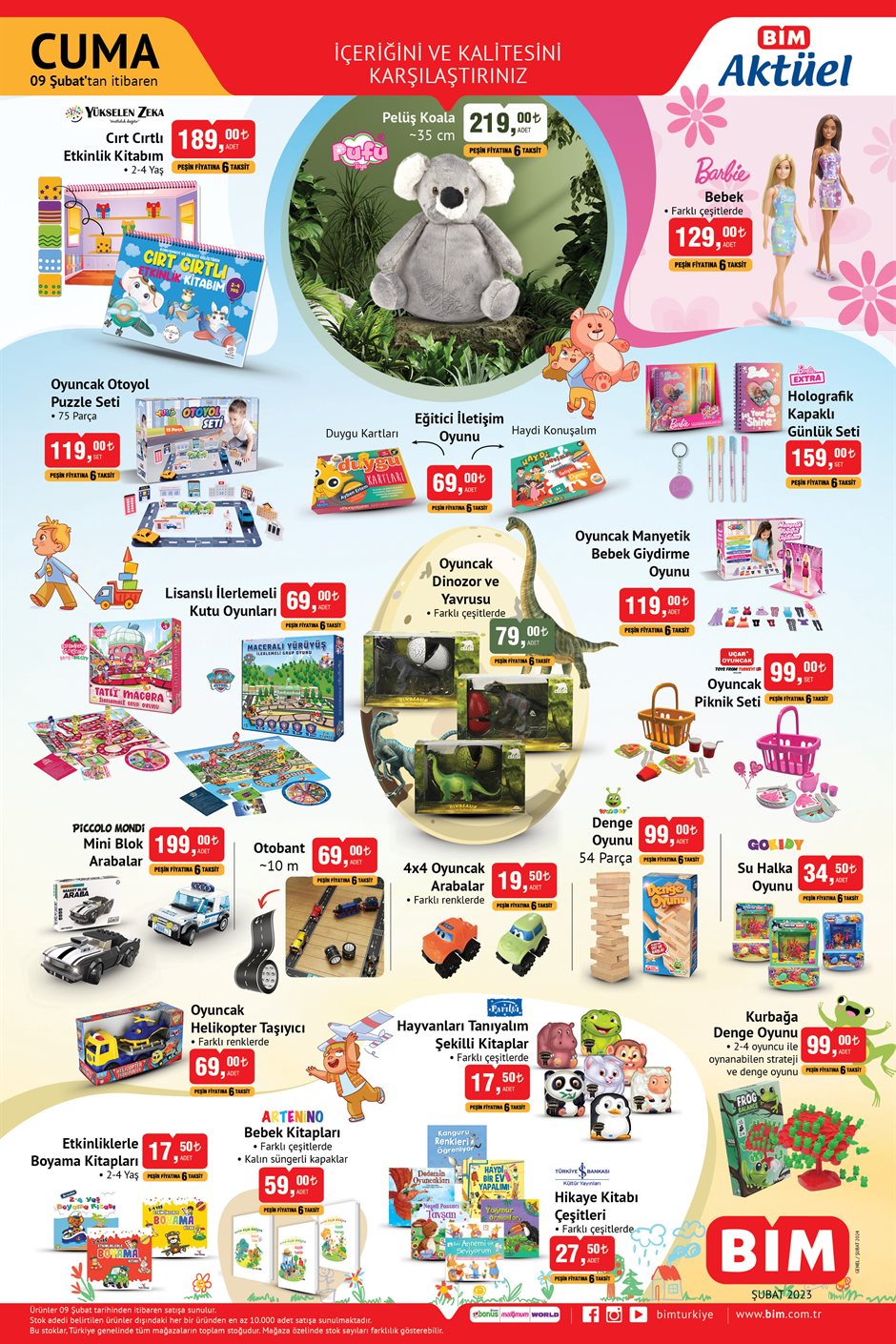 Bim Aktuel Oyuncaklar 9 Subat