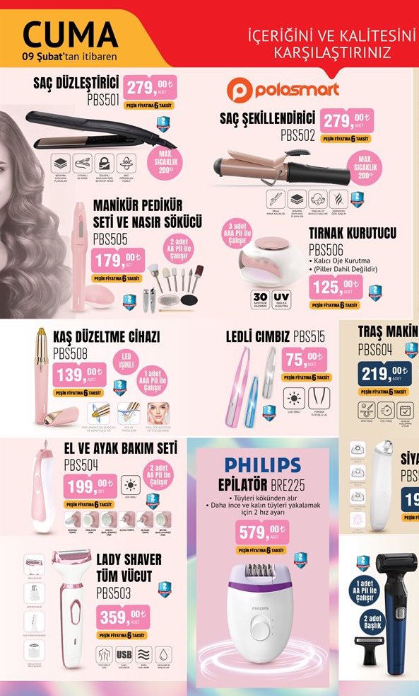 Kadın Kisisel Bakim Seti Bim 9 Subat Kopyası