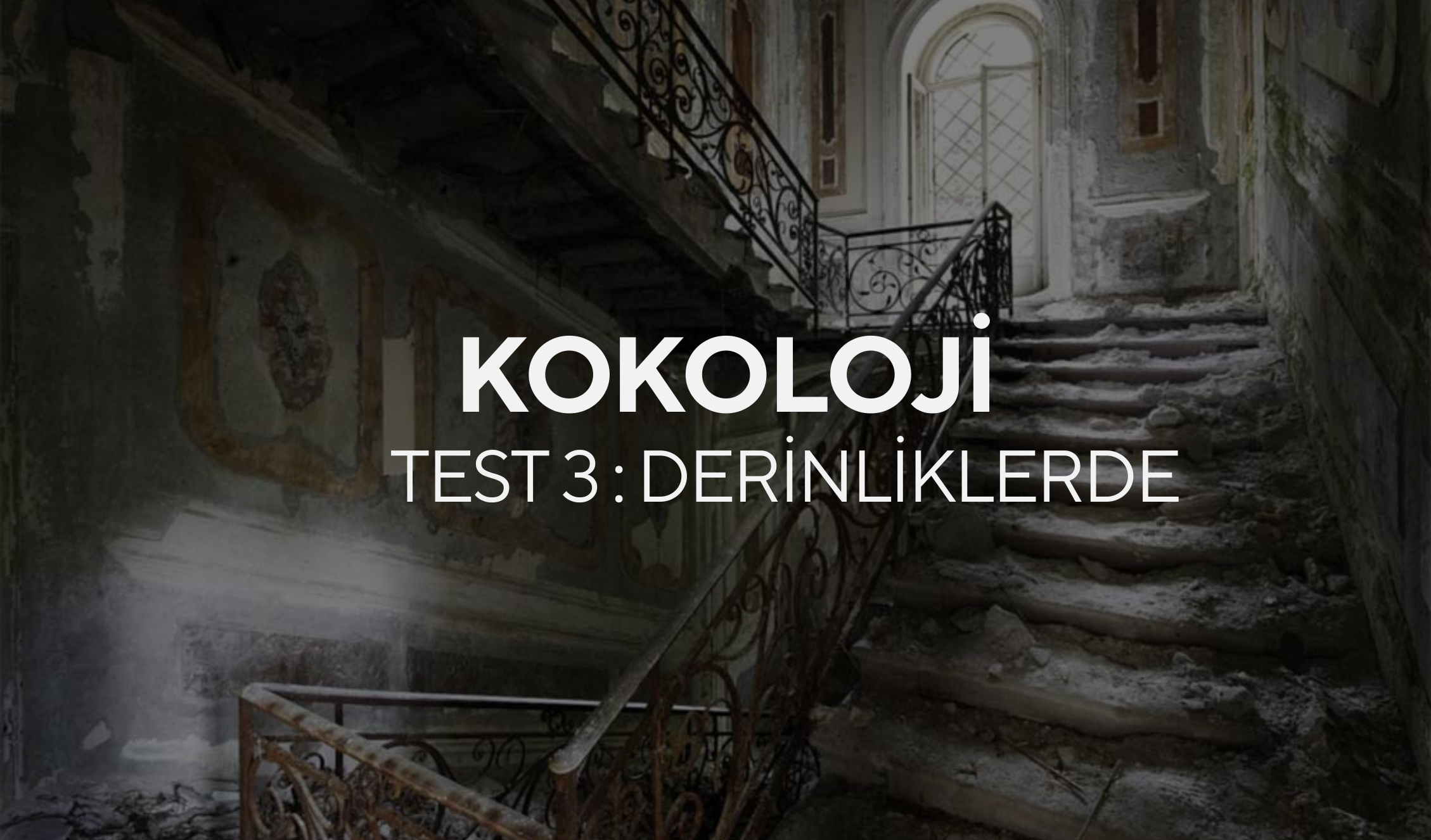 Kokoloji Derinliklerde Test 3
