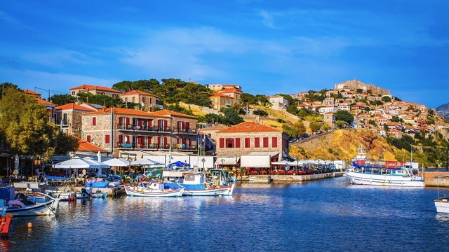 Midilli Adasi Kapida Vize