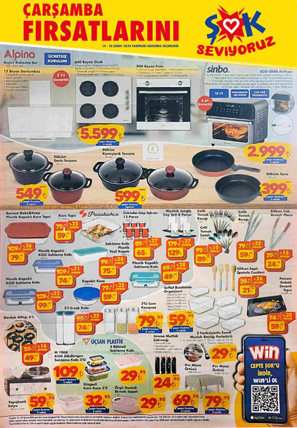Sok 14 Subat 20 Subat Indirimli Urunler