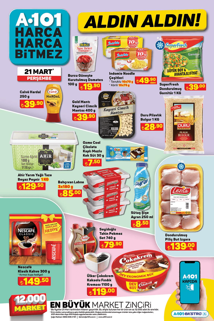 A101 Aktuel 21 Mart Katalogu