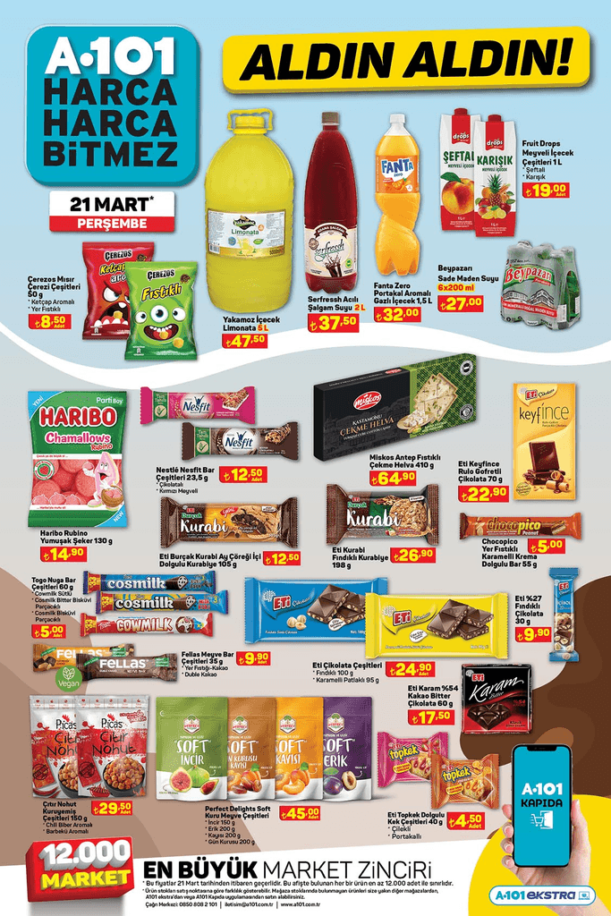 A101 Aktuel 21 Mart Persembe Indiimli Urunler