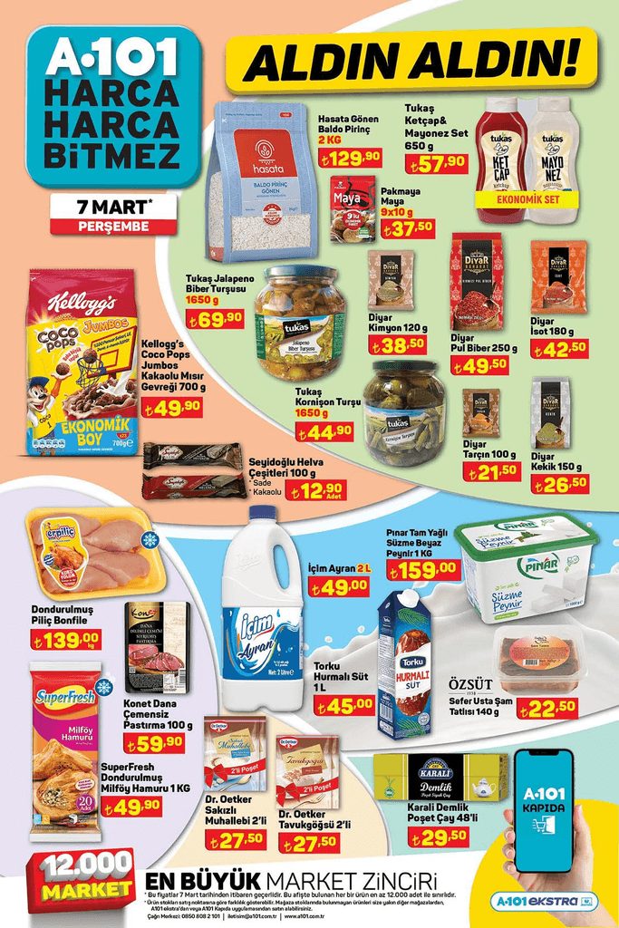 A101 Aktuel Urunler 7 Mart Indirim