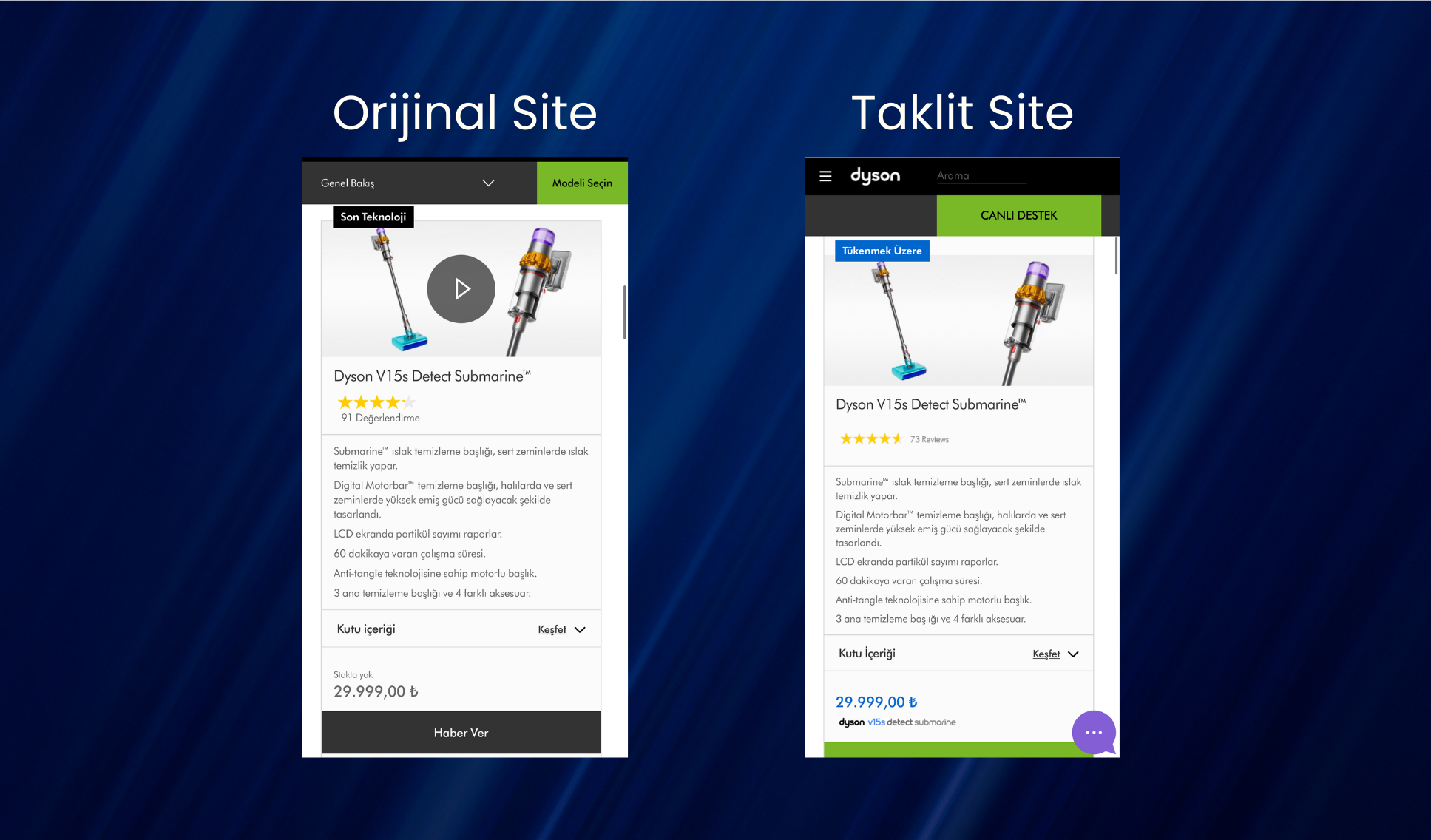 Dyson Alirken Dikkat