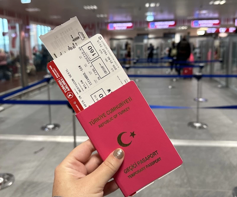 Geçici Pasaport (Pembe Pasaport