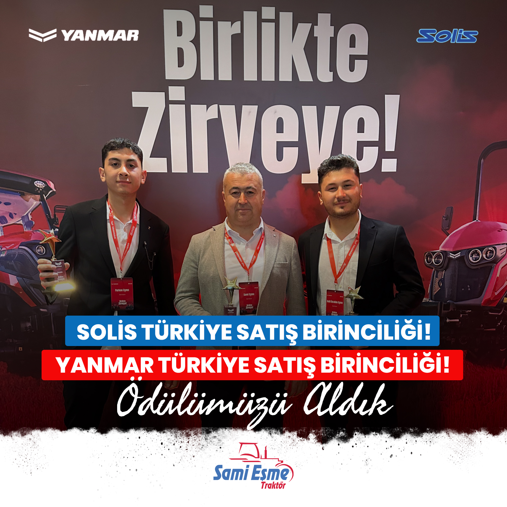 Ödülümüzü Aldık