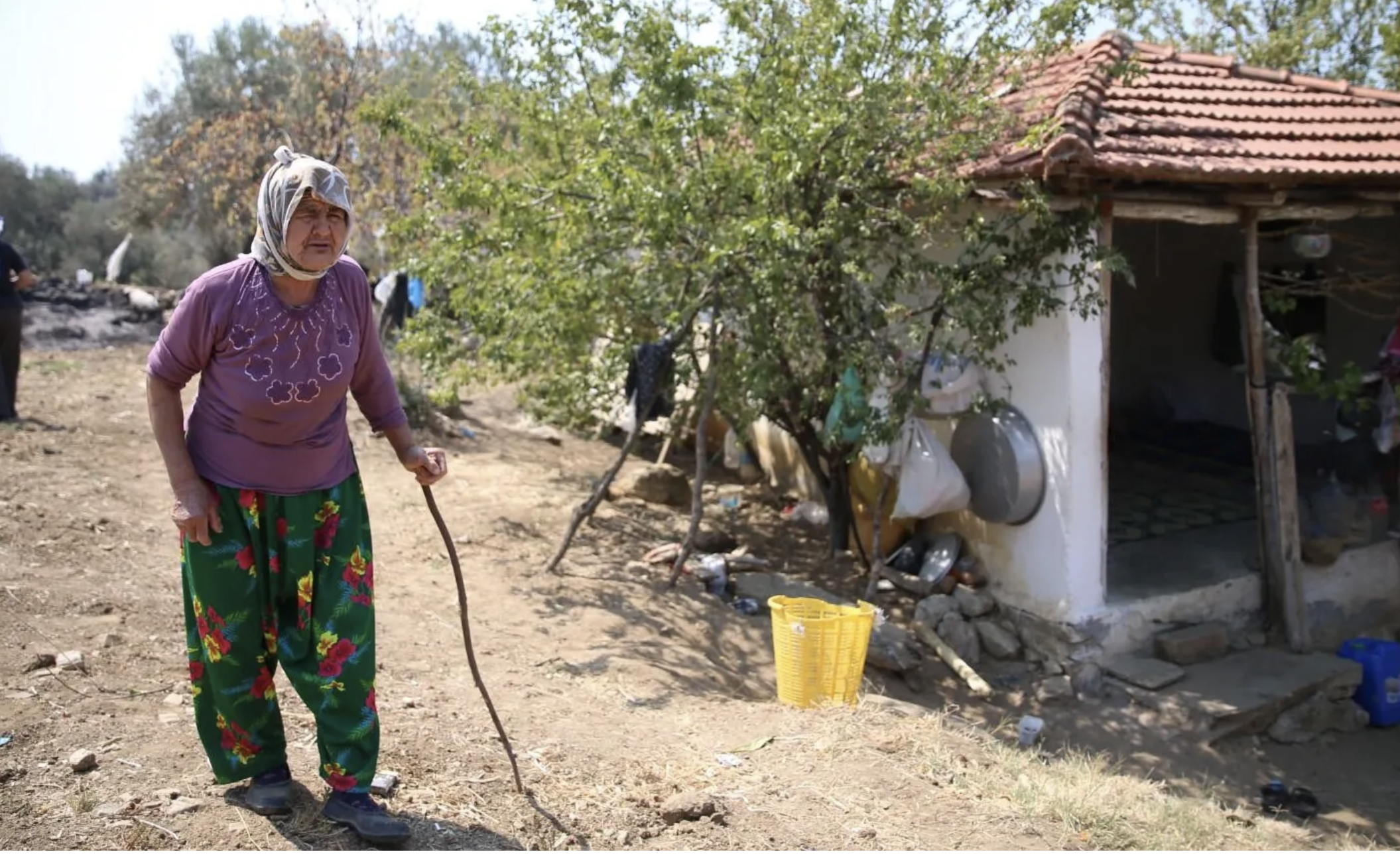 Nine Evini Yanmaktan Boyle Kurtardi