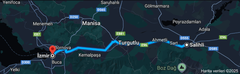 Salihli İzmir Arası Kaç Km (2)