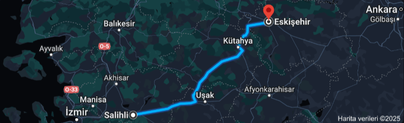 Salihli Eskişehir Arası Kaç Km (2)