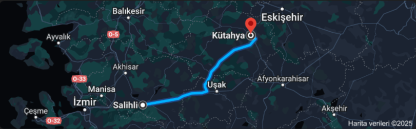 Salihli Kütahya Arası Kaç Km (2)