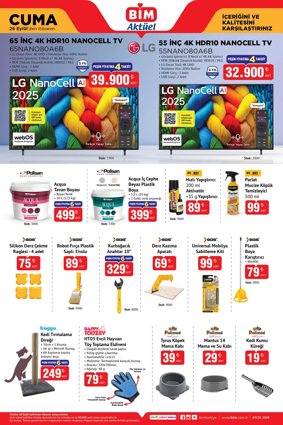 26 Eylul Bim Aktuel Indirim