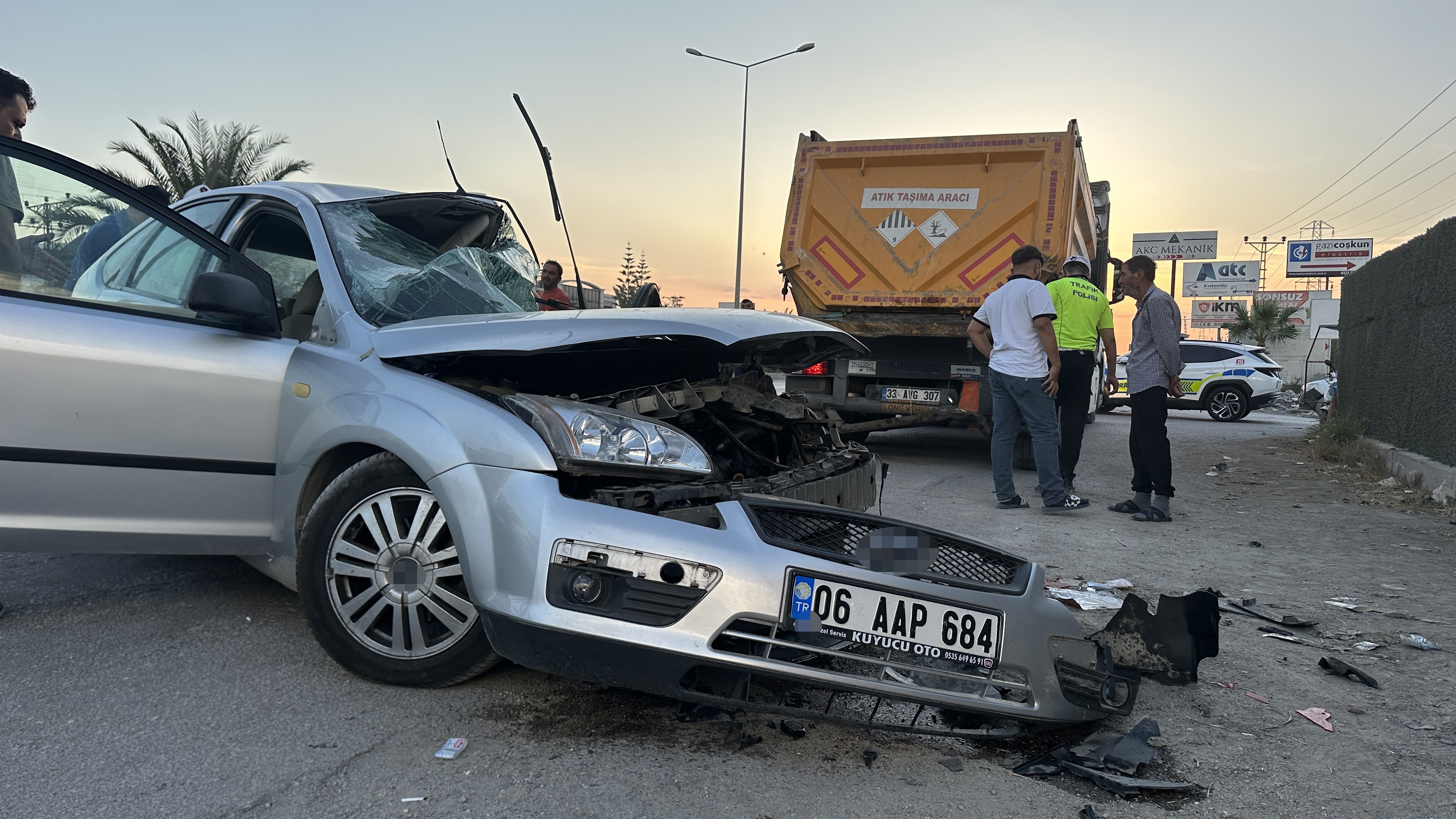 Görev Sonrası Dönüş Yolunda Ölüm 2 Infaz Koruma Memuru Kazada Hayatını Kaybetti (3)