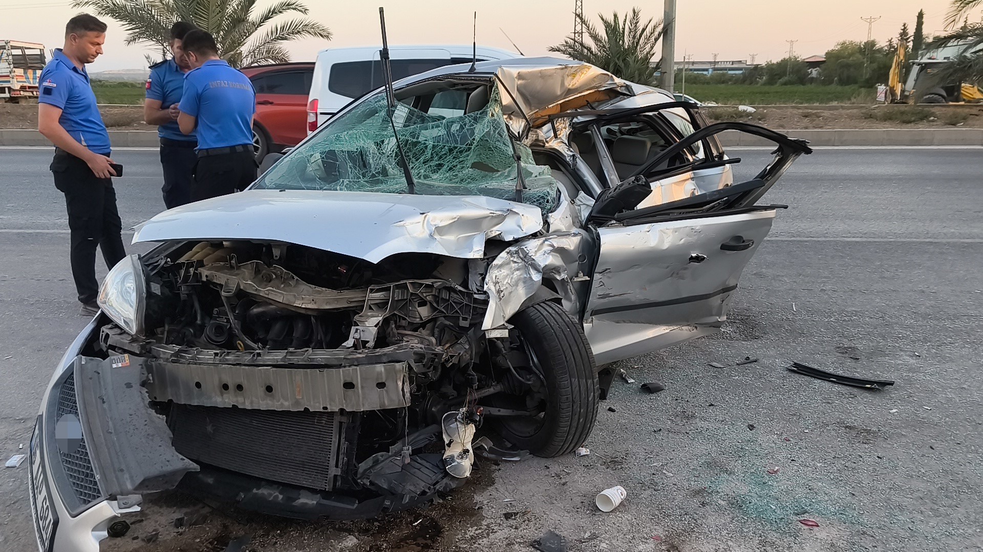 Görev Sonrası Dönüş Yolunda Ölüm 2 Infaz Koruma Memuru Kazada Hayatını Kaybetti (8)