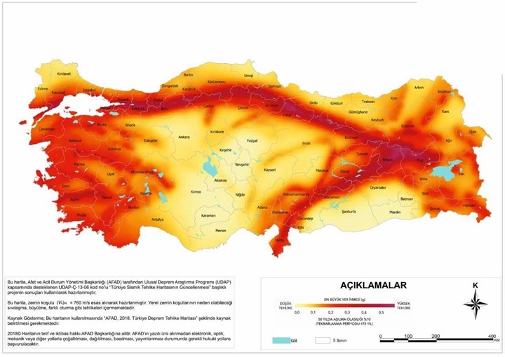 Manisa 7 69 Deprem Potansiyeli Fay Segmentleri