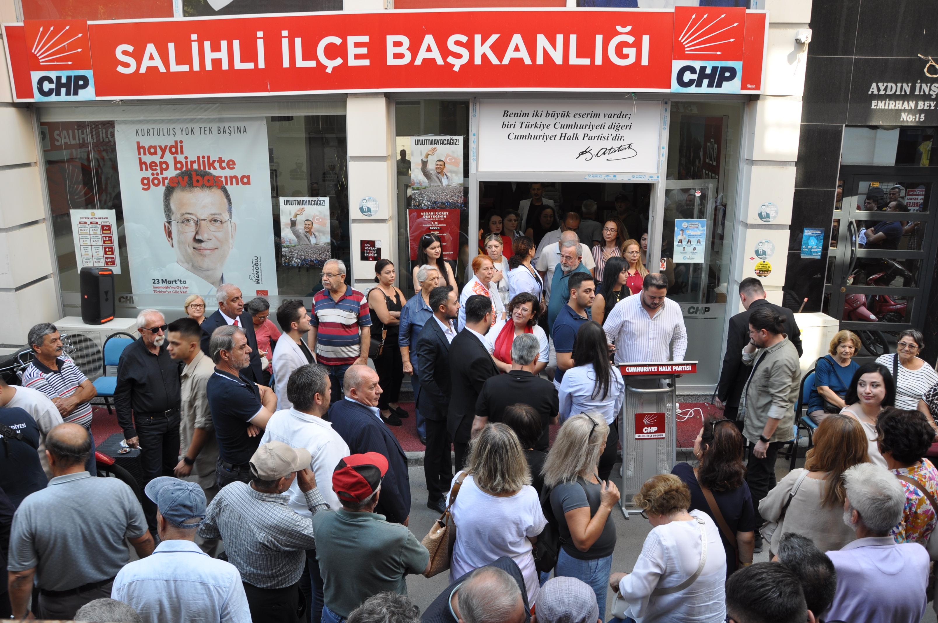 Salihli Chp’de Devir Teslim Töreni (2)